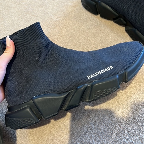 balenciaga sock shoes mens yellow